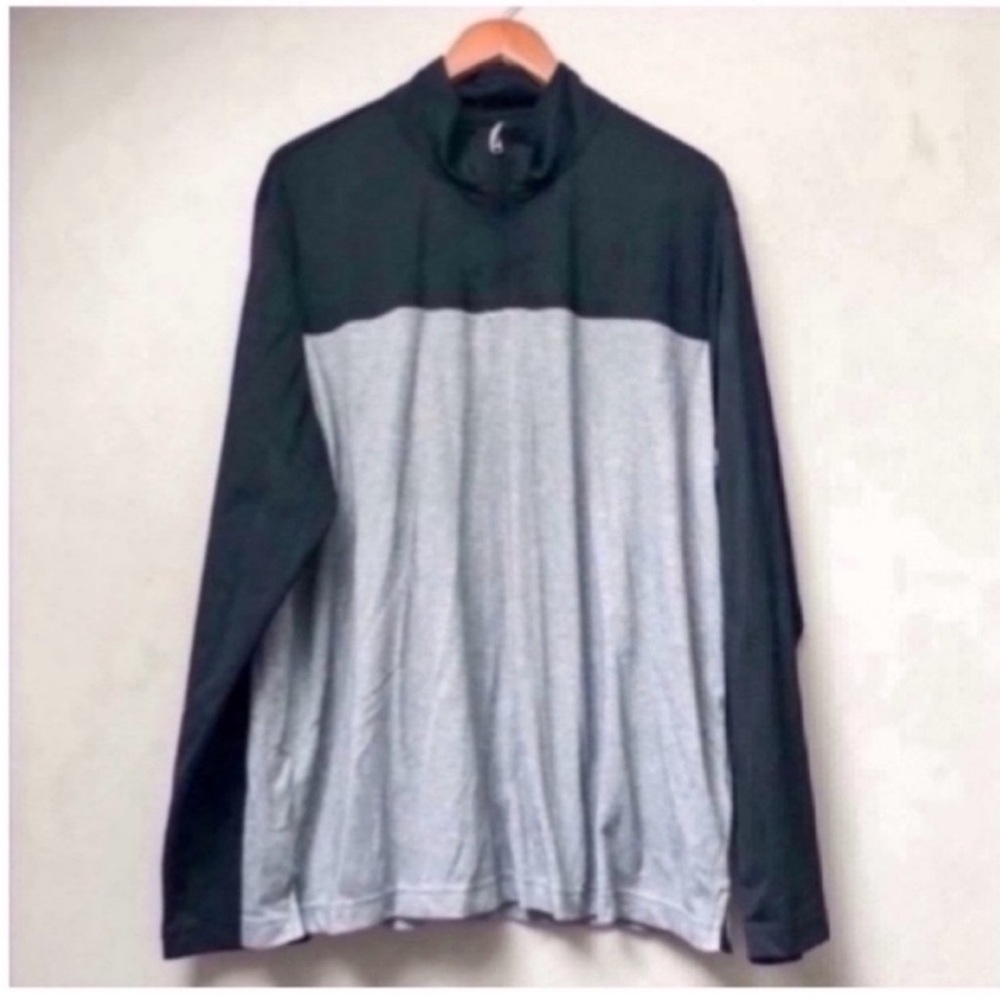 Men’s Lightweight Performance Pullover Black Gray